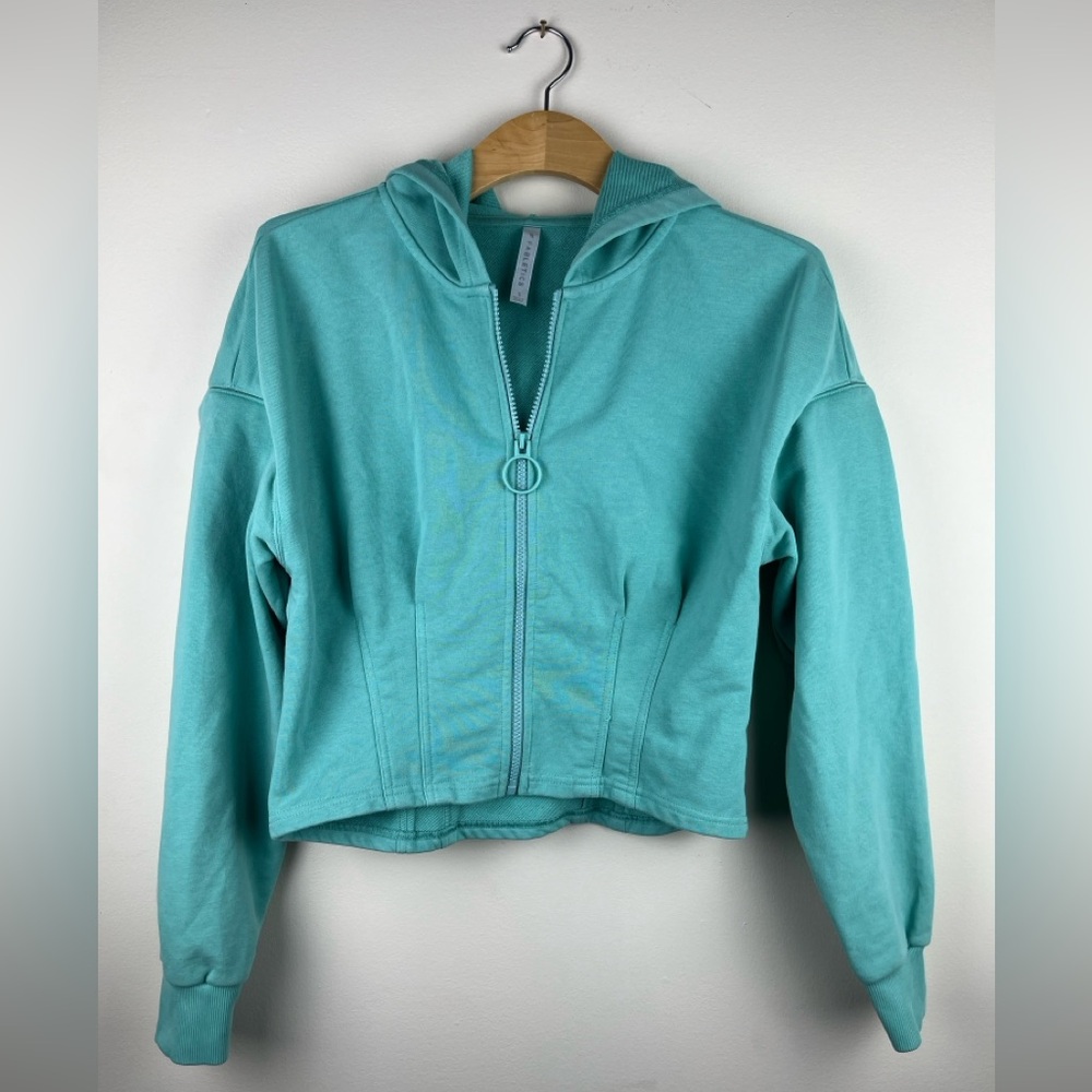 Fabletics‎ Aqua Zip-Up Half Jacket